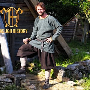 Pantalon bouffant 100% en laine